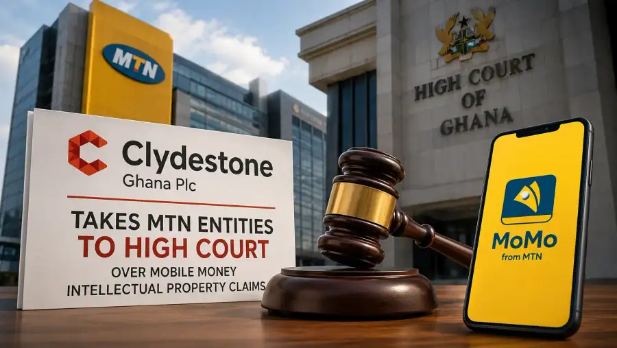 Clydestone Takes MTN to High Court Over Mobile Money Intellectual Property Claims