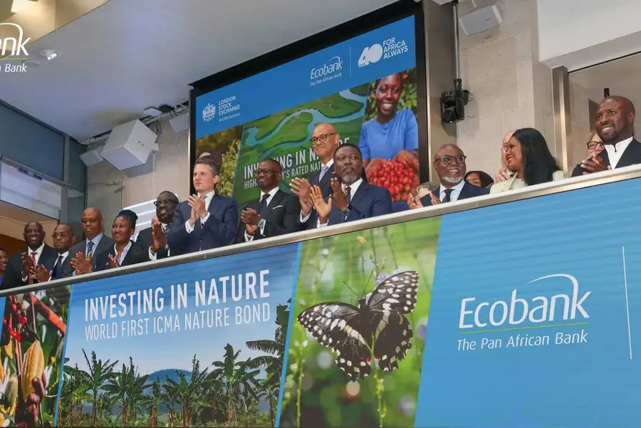 Ecobank Lists US$450 Million Nature Bond on London Stock Exchange