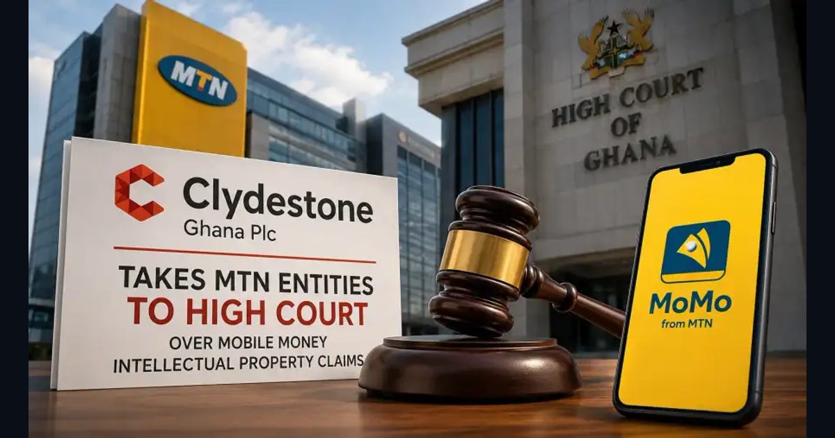 Clydestone Takes MTN to High Court Over Mobile Money Intellectual Property Claims